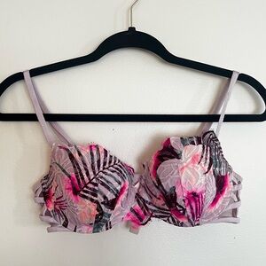PINK Victoria's Secret Tropical Print Bra